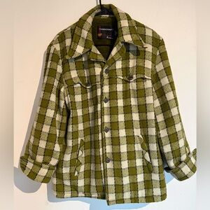 Vintage Penney’s Towncraft Plaid Coat Large